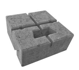 Betonový podstavec (pro JP/otvor)